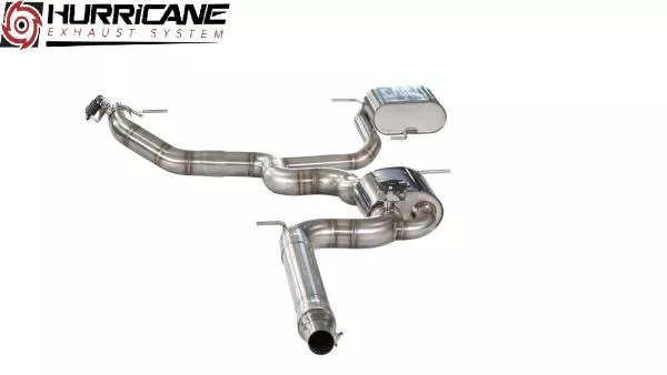 Hurricane Exhaust 3.5" ECE Klappenanlage für Seat Leon Cupra ST 265 FWD 5F V3